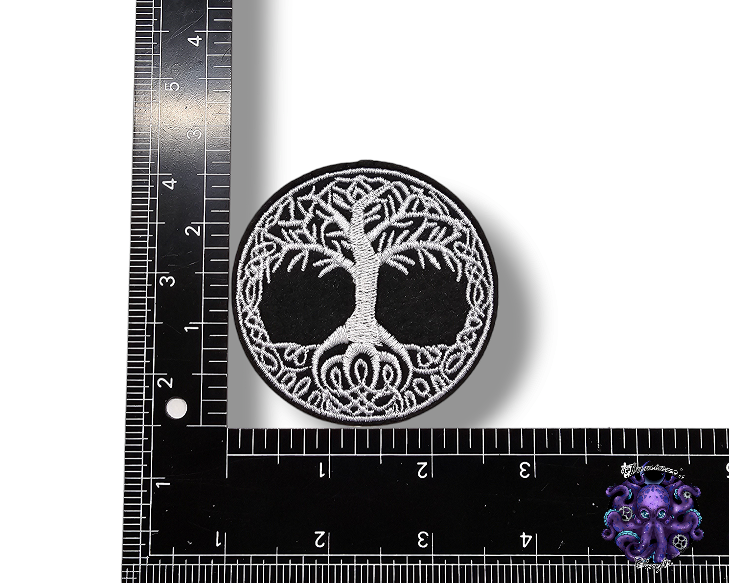 Embroided Patch, Iron on, Glue, Craft supply, Embroidery, Fabric, Viking, Vegvizir, warrior, Yggdrasil, couple, celtic, knot, Valknut, mythology, norse, axe, mjolnir, Triskel, Aegishjalmur