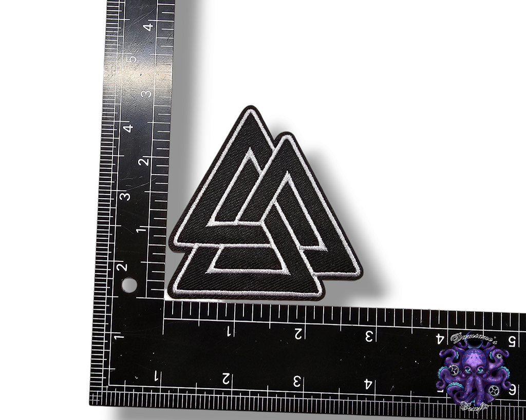 Embroided Patch, Iron on, Glue, Craft supply, Embroidery, Fabric, Viking, Vegvizir, warrior, Yggdrasil, couple, celtic, knot, Valknut, mythology, norse, axe, mjolnir, Triskel, Aegishjalmur