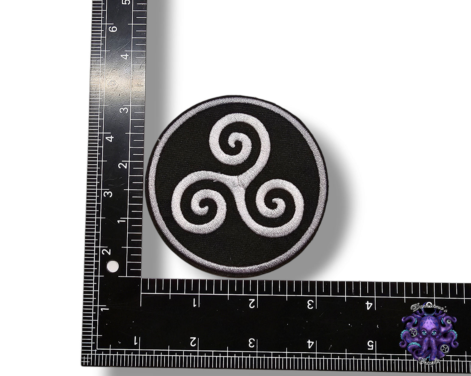 Embroided Patch, Iron on, Glue, Craft supply, Embroidery, Fabric, Viking, Vegvizir, warrior, Yggdrasil, couple, celtic, knot, Valknut, mythology, norse, axe, mjolnir, Triskel, Aegishjalmur