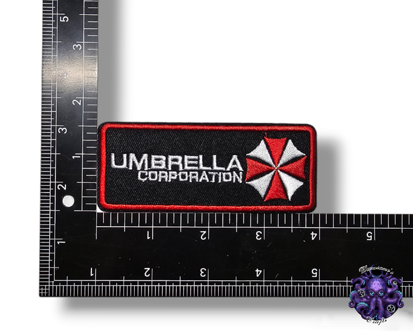Embroided Patch, Iron on, Glue, Craft supply, Embroidery, Fabric, Biohazard, Radioactive, Zombie, Video game, movies, post-apocalypse