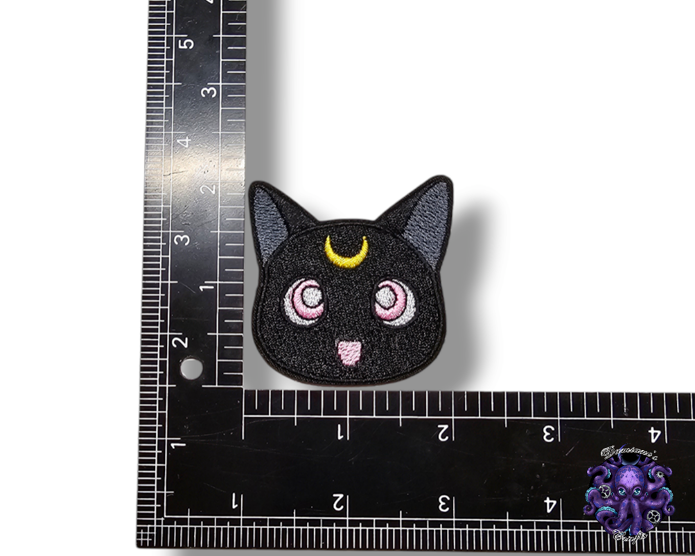 Embroided Patch, Iron on, Glue, Craft supply, Embroidery, Fabric, Cute, Kawai, Girl, Anime, Manga, bow, star, heart, cat