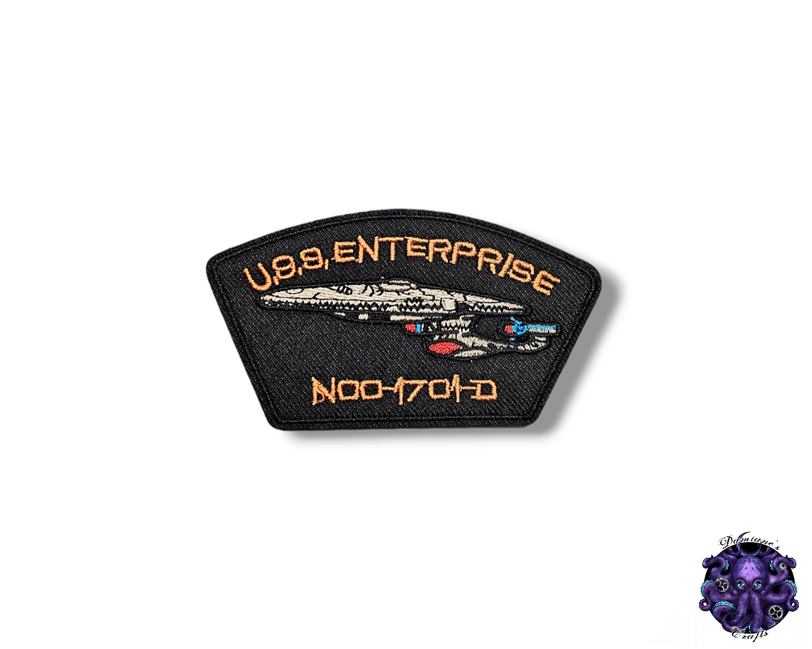 Embroided Patch, Iron on, Glue, Craft supply, Embroidery, Fabric, Movie, Tv show, tv serie, science fiction, futur, space, extraterrestrial