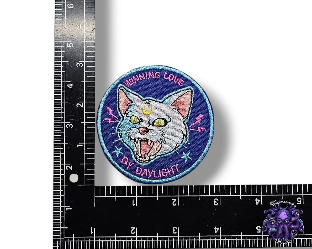 Embroided Patch, Iron on, Glue, Craft supply, Embroidery, Fabric, Cute, Kawai, Girl, Anime, Manga, bow, star, heart, cat