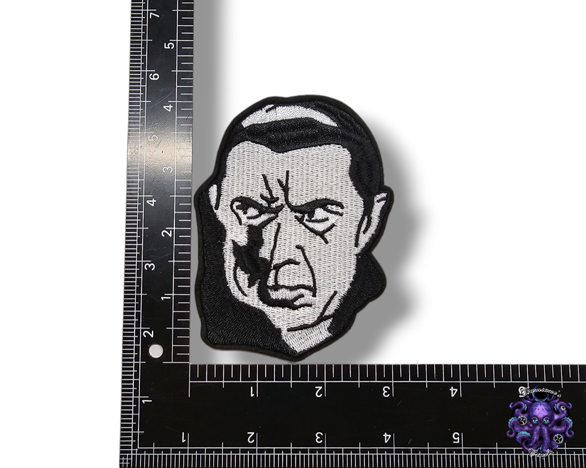 Embroided Patch, Iron on, Glue, Craft supply, Embroidery, Fabric, Movie, Old movies, classic, horror, celebrities, celebs, marilyn