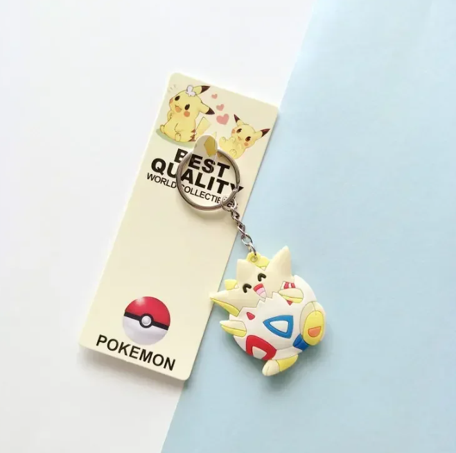 Keychain, Monster, Pocket, Creature, Tv serie, Anime, Video game, Children, Silicone, Accessory, Bag charm
