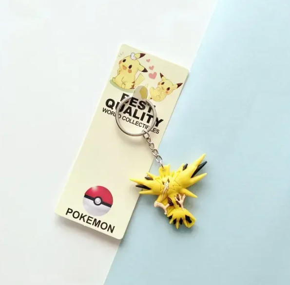 Keychain, Monster, Pocket, Creature, Tv serie, Anime, Video game, Children, Silicone, Accessory, Bag charm