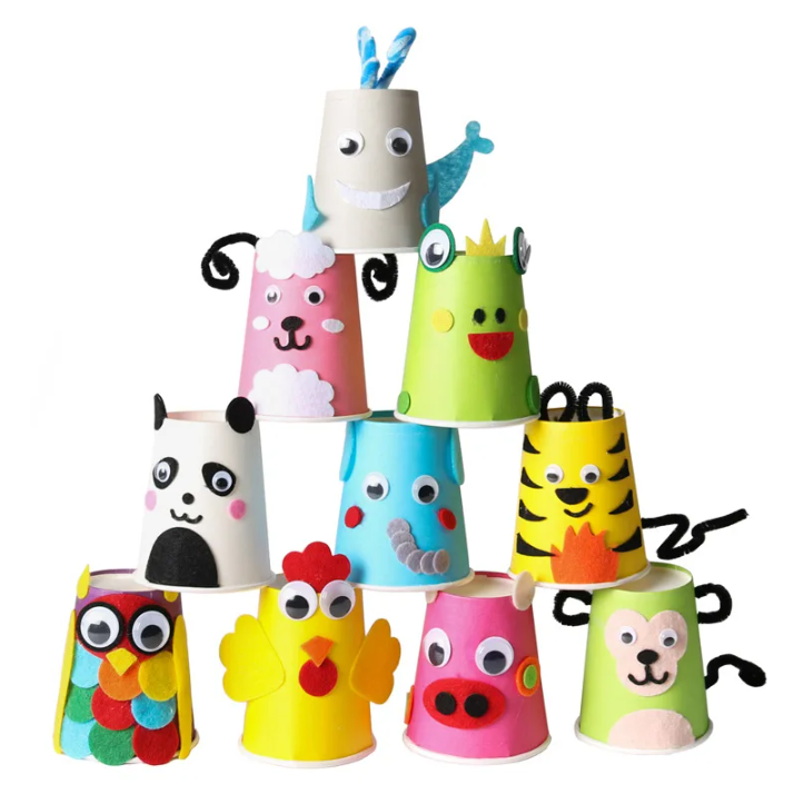Kit of Googly Eyes, 700pcs, Self adhesive, sticker, plastic, Multiple size, Moving eyeball, scrapbook, Children, Craft supply, Crafty, DIY