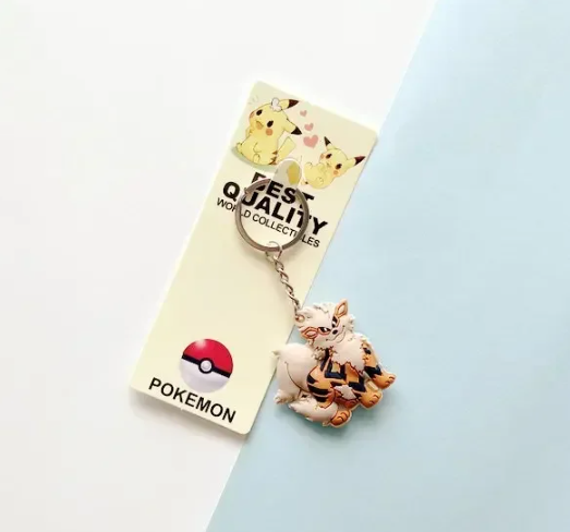 Keychain, Monster, Pocket, Creature, Tv serie, Anime, Video game, Children, Silicone, Accessory, Bag charm