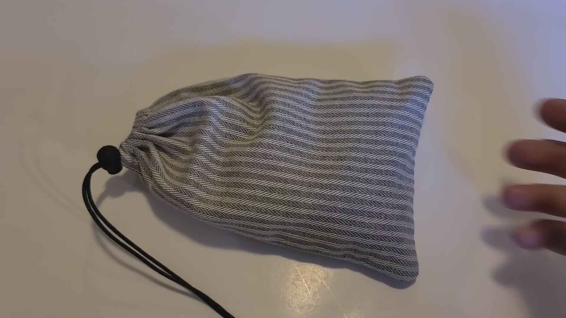 Fabric Pouch, Pocket, Medieval, purse, coin, dice, money, fabric, cord, dnd, dice, rpg, larp